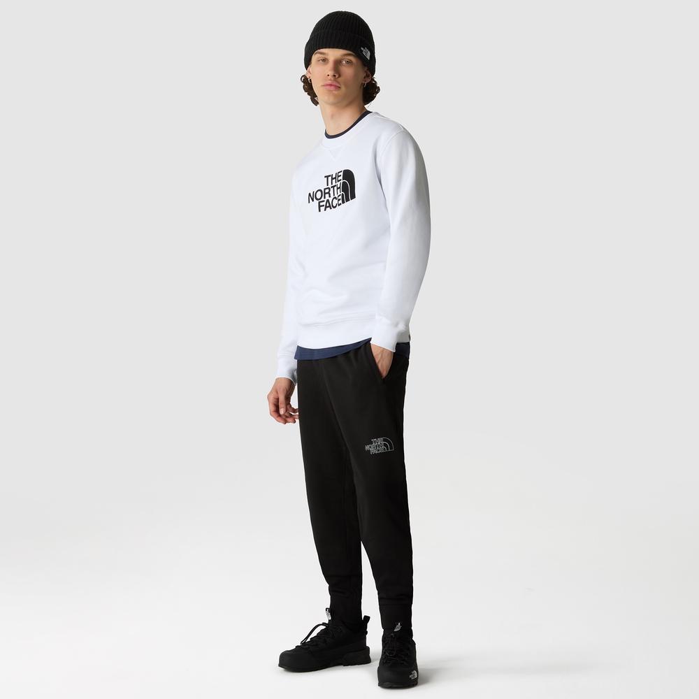 Mikina The North Face Drew Peak Crew 0A4SVRLA91 - bílé