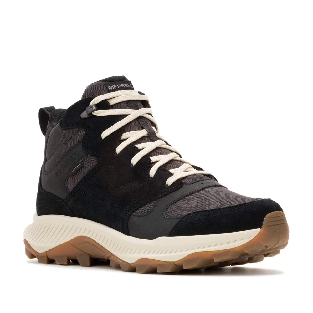 Pánské boty Merrell Tempo Sol Mid Waterproof J038731 - černé