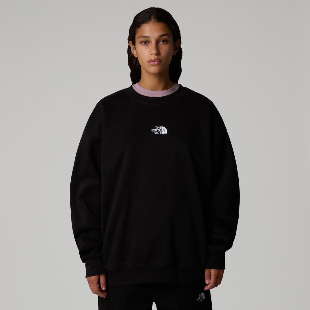 Blúza The North Face Essential Crew 0A89EPJK31 - černé