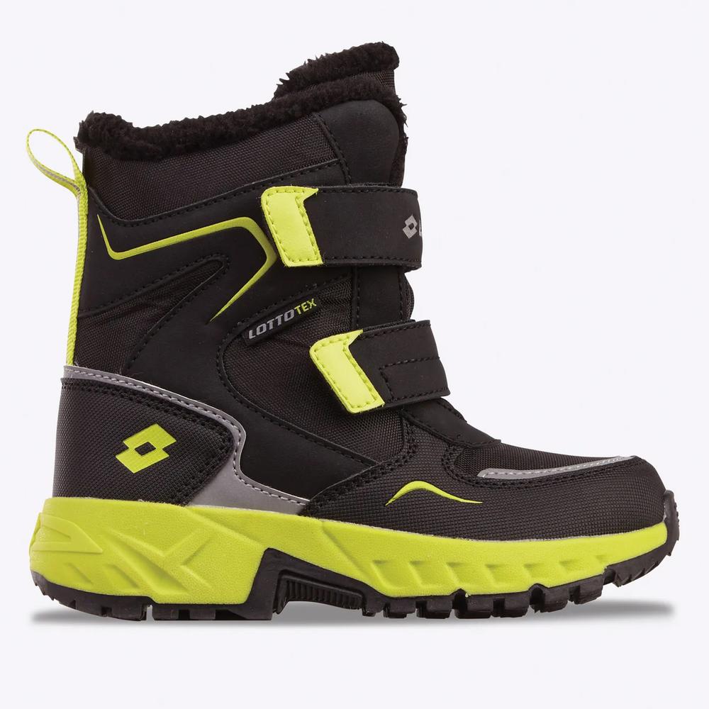 Dětské boty Lotto Alstyne Tex 2600490K-1163 - černé