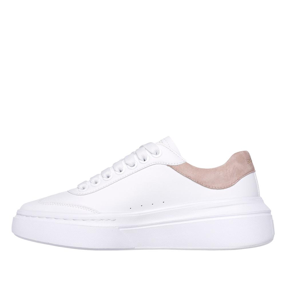 Boty Skechers Cordova Classic 185060WPK - bílé