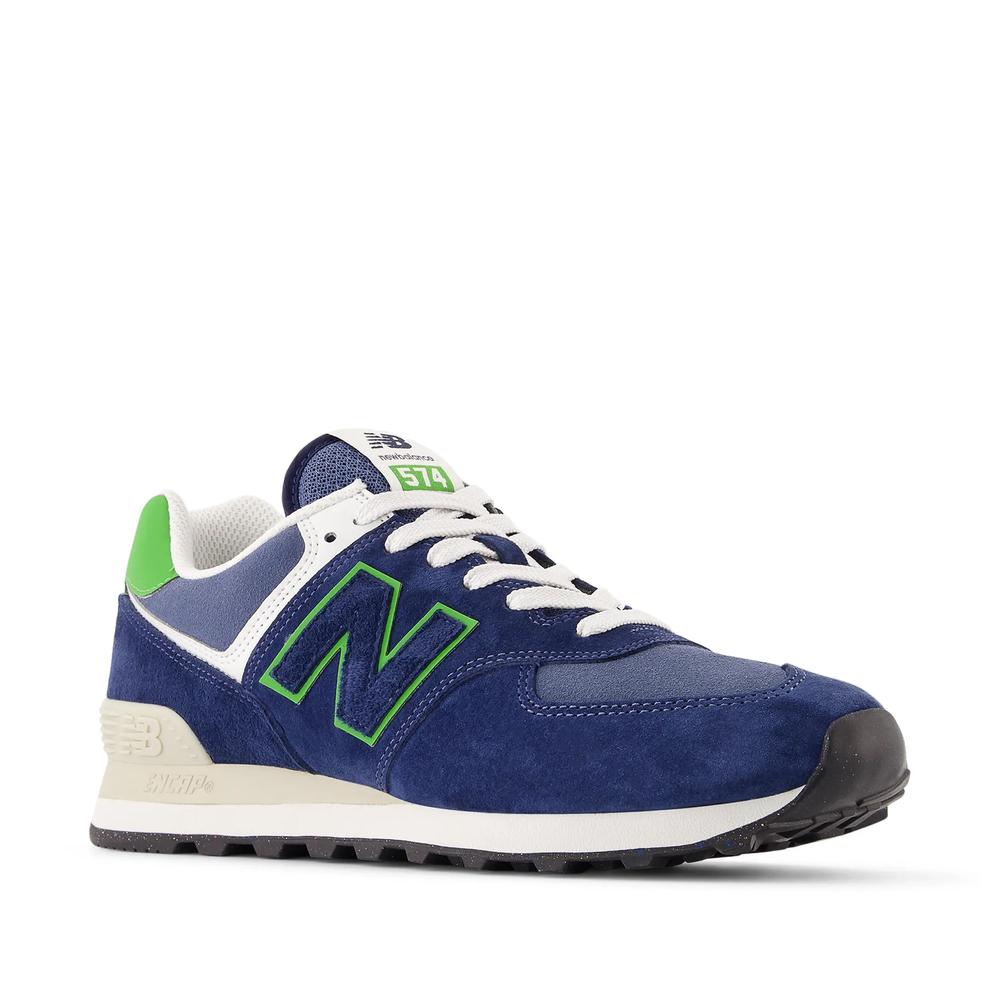 Unisex boty New Balance U574QBL - tmavě modrě