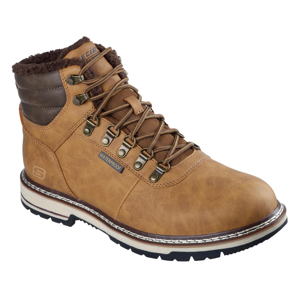 Boty pánské Skechers Corado Memphis 205623WTN - hnědé