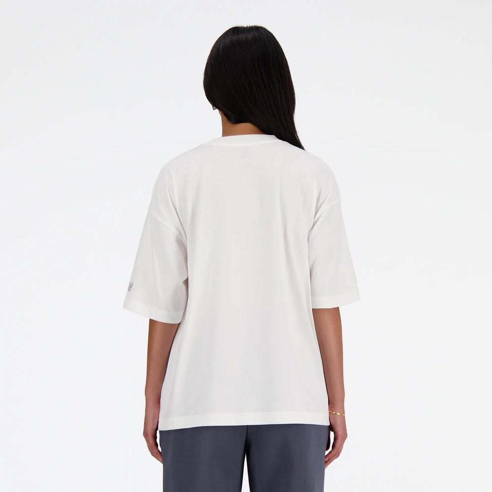 Dámské tričko New Balance WT41519WT - bílé