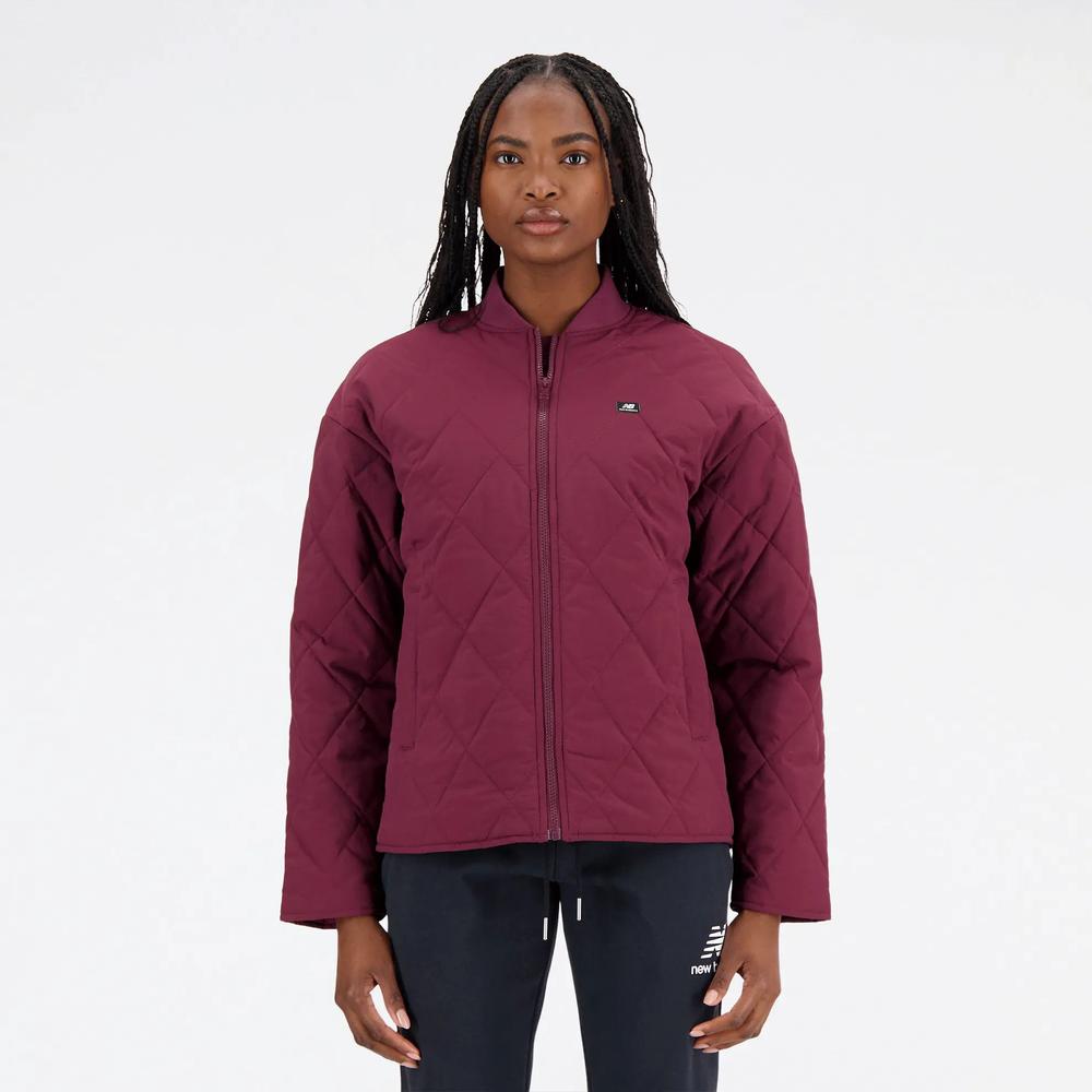 Dámská bunda New Balance WJ33504NBY – bordové