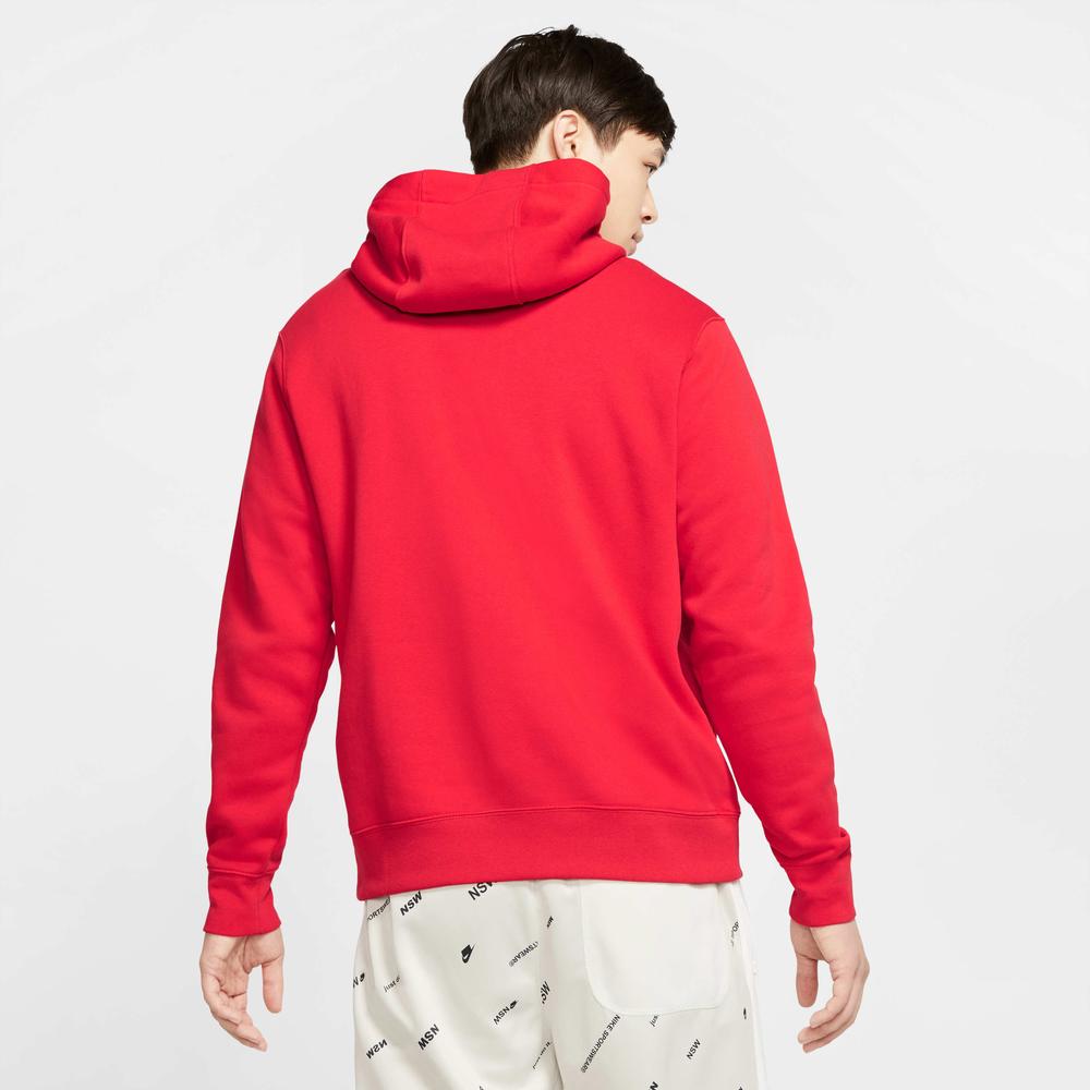Sportovní mikina Nike Sportswear Club Fleece BV2654-657 - červené