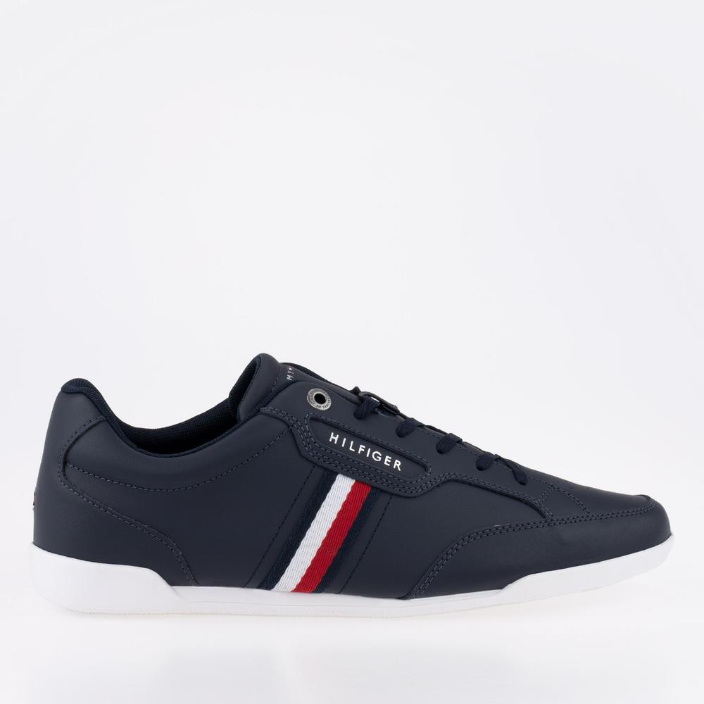 Boty Tommy Hilfiger Classic LO Cupsole Leather FM0FM04277-DW5 - tmavě modrě