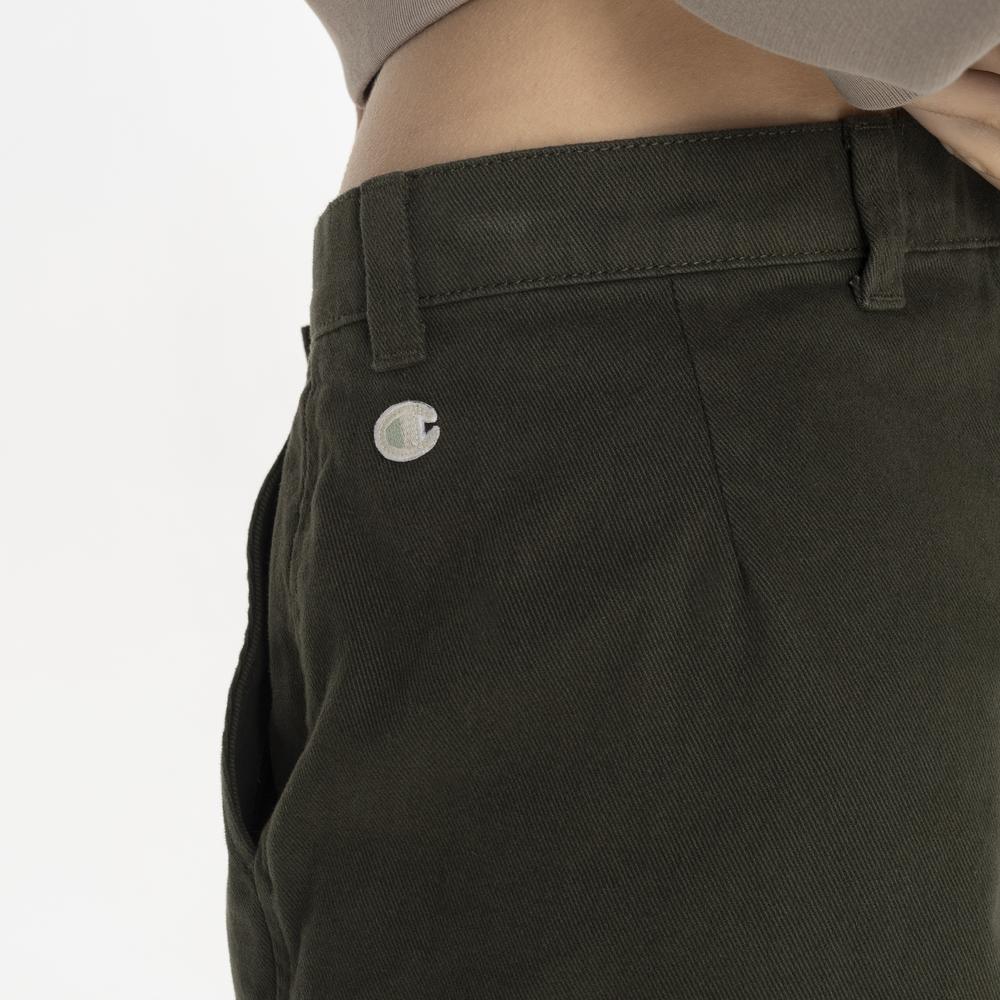 Kalhoty Champion Organic Cotton Cargo Trousers 117448-GS508 - zelené