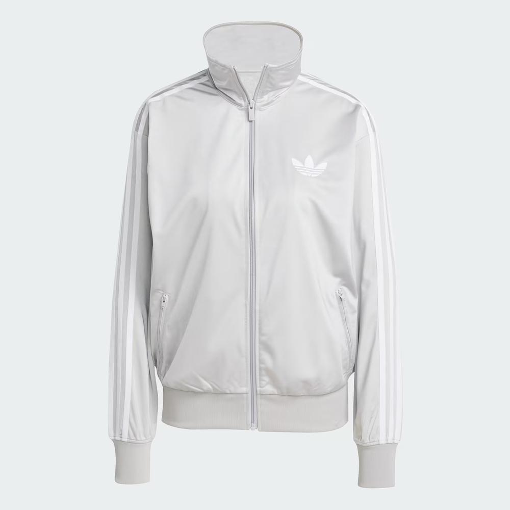Mikina adidas Adicolor Classic Firebird Loose JC8254 - šedivé