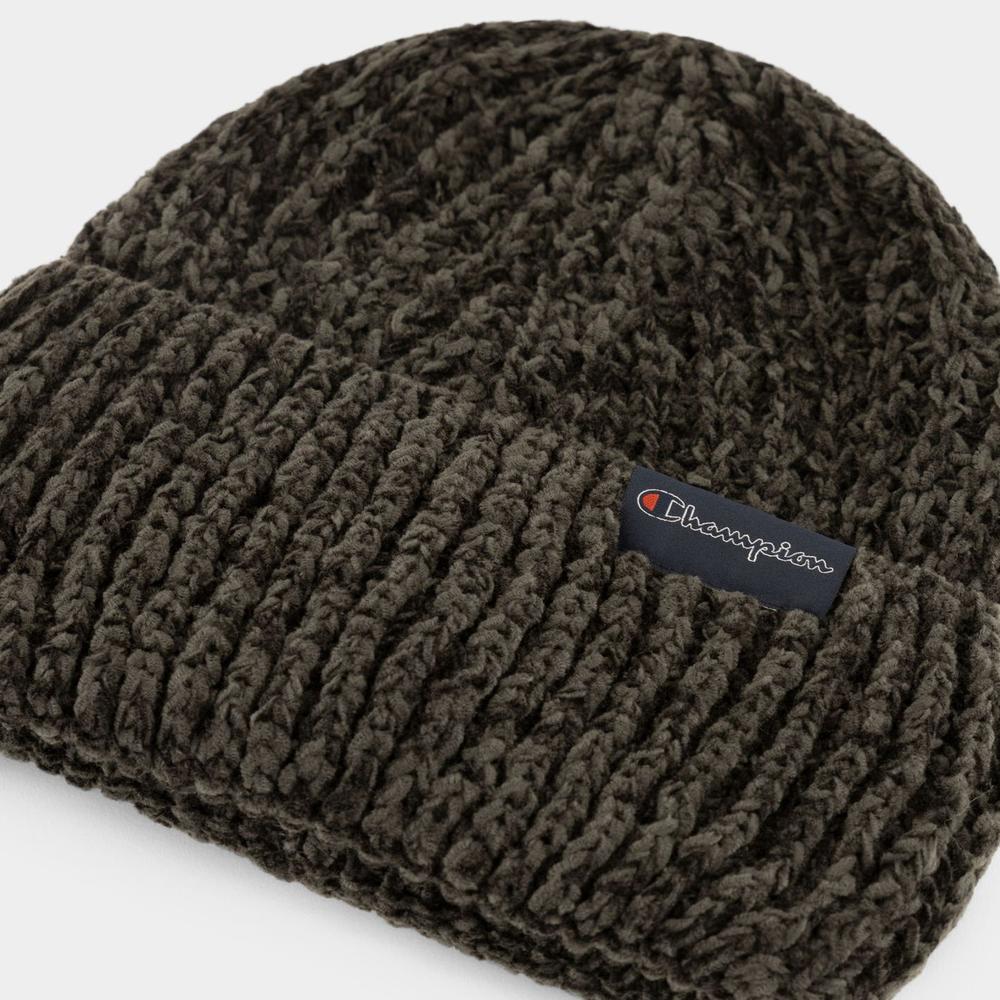 Čepice Champion Black Label Fisherman Acrylic Beanie 805681-ES510 - šedivé