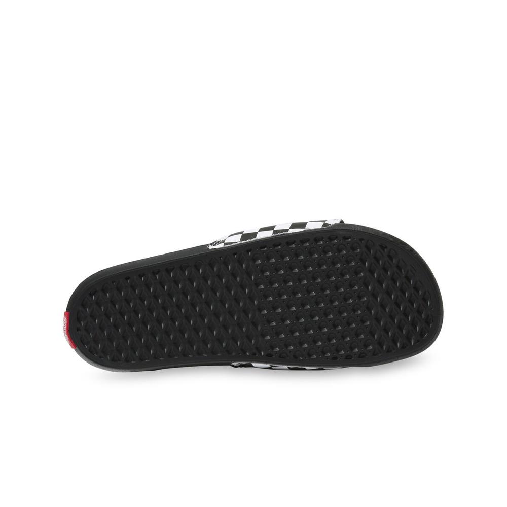 Žabky Vans Checkerboard La Costa Slide-On VN0A5HF527I1 - černé