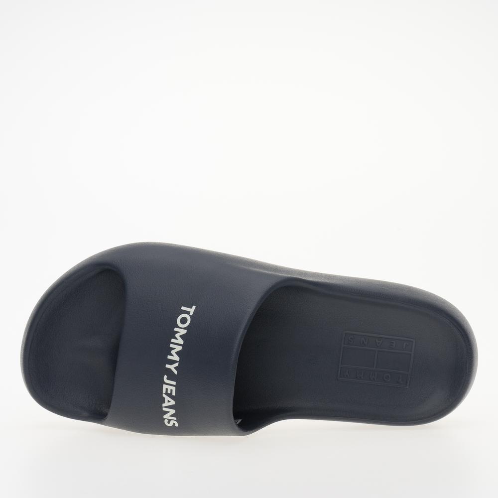 Žabky Tommy Jeans Chunky Flatform Pool Slides EN0EN02454-C1G - tmavě modrě