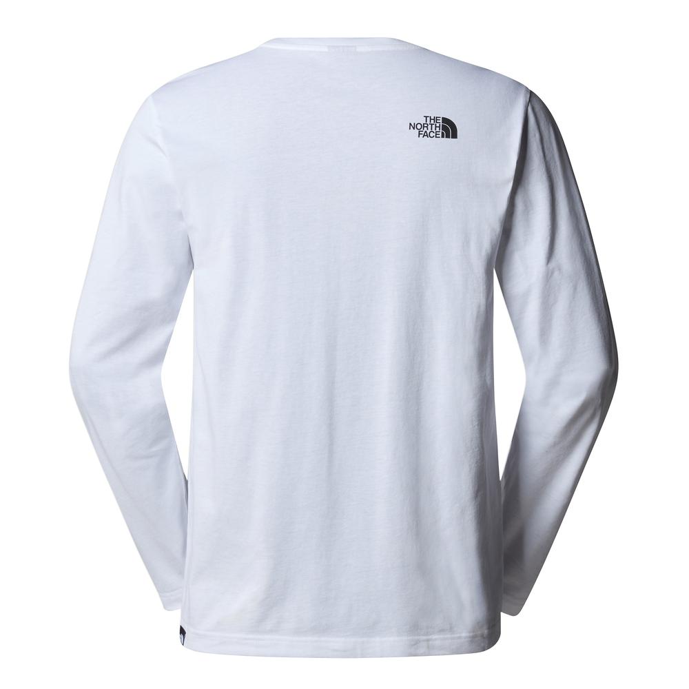Tričko The North Face Simple Dome 0A87QNFN41 - bílé