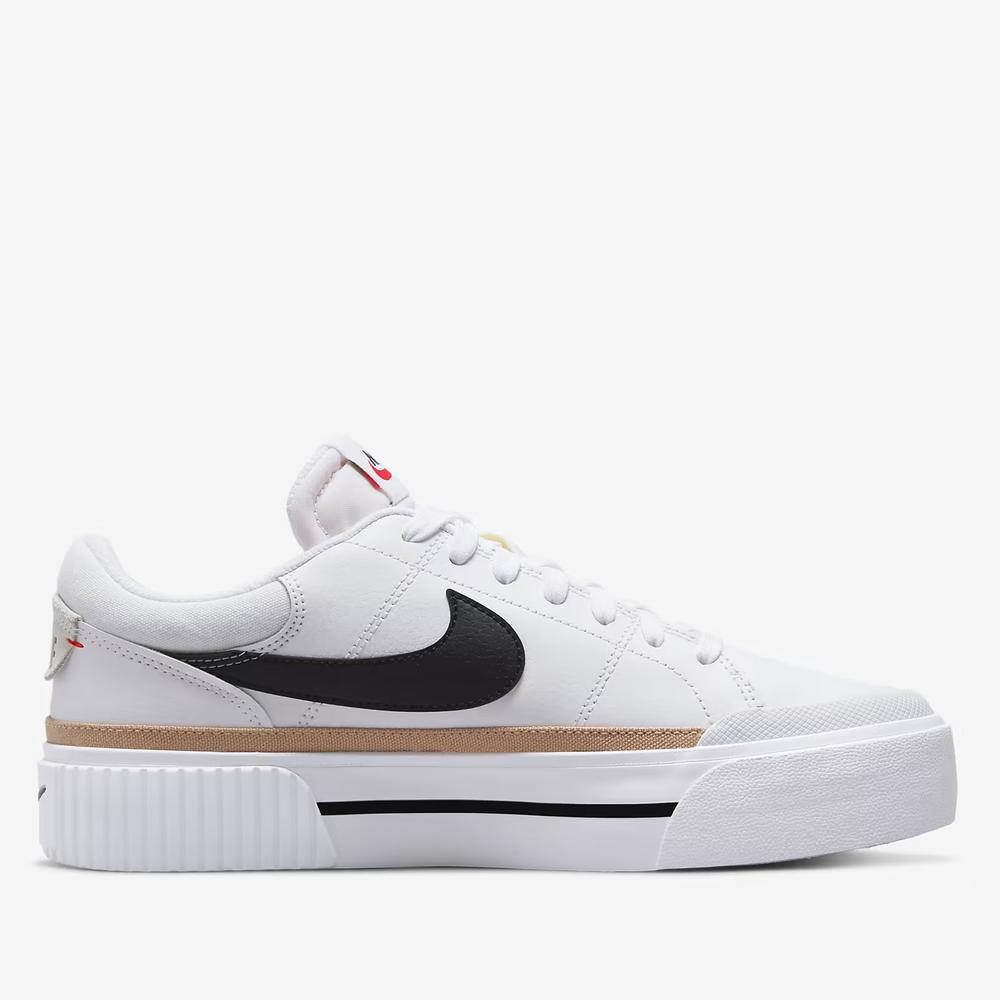 Boty dámské Nike Court Legacy Lift DM7590-100 - bílá