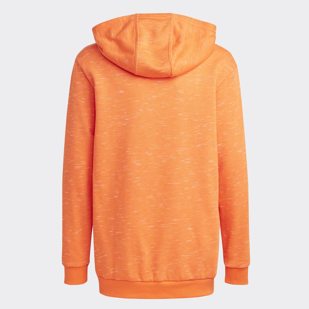 Mikina adidas Future Icons Badge Of Sport Hooded Sweatshirt HP0904 - oranžové