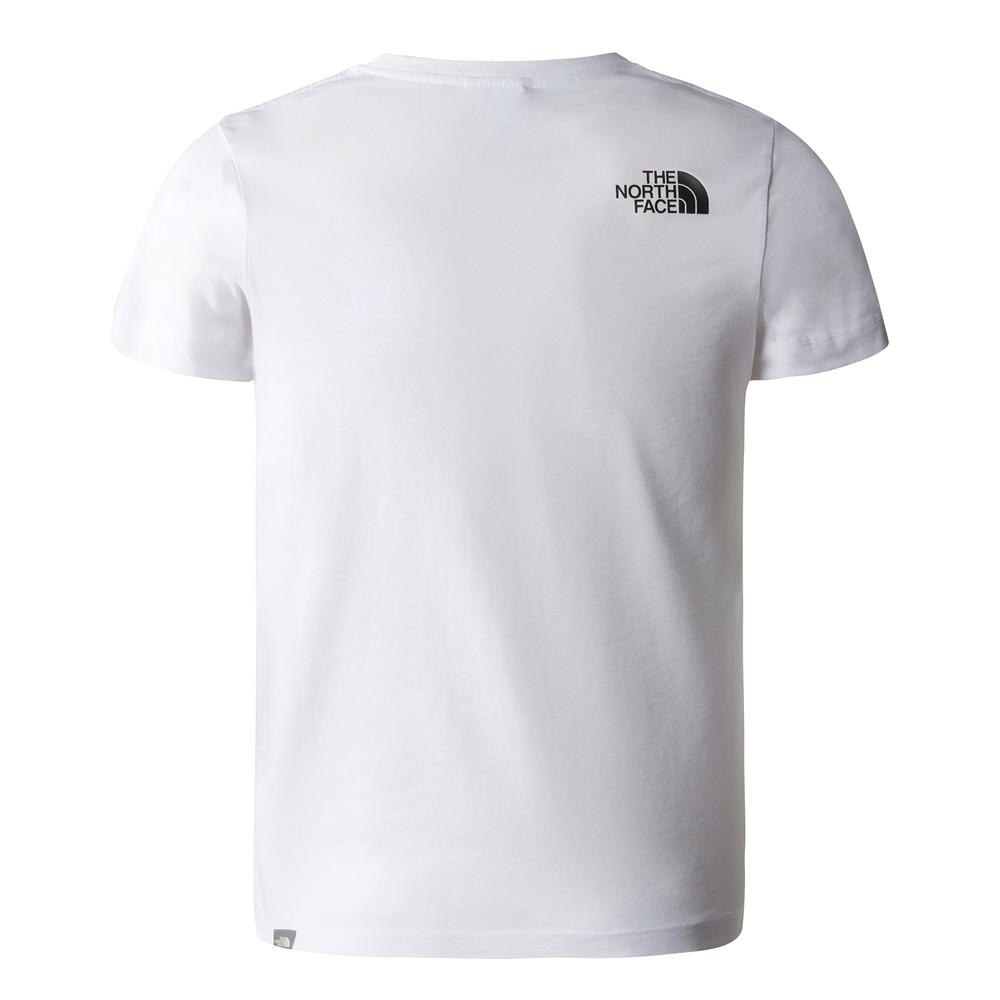 Tričko The North Face Simple Dome 0A82EAFN41 - bílé