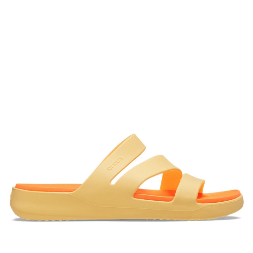 Žabky Crocs Getaway Strappy 209587-78Z - žluté