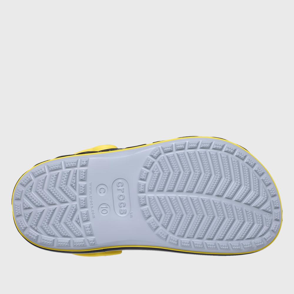 Žabky Crocs Bayaband Racer Band Clog 211182-007 - šedivé
