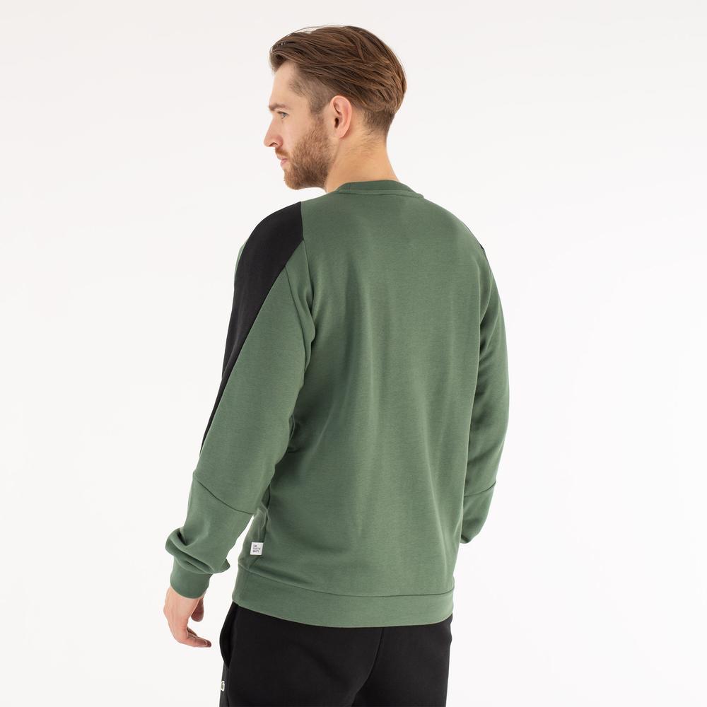 Mikina adidas M FI BOS Crew HJ9934 - zelené