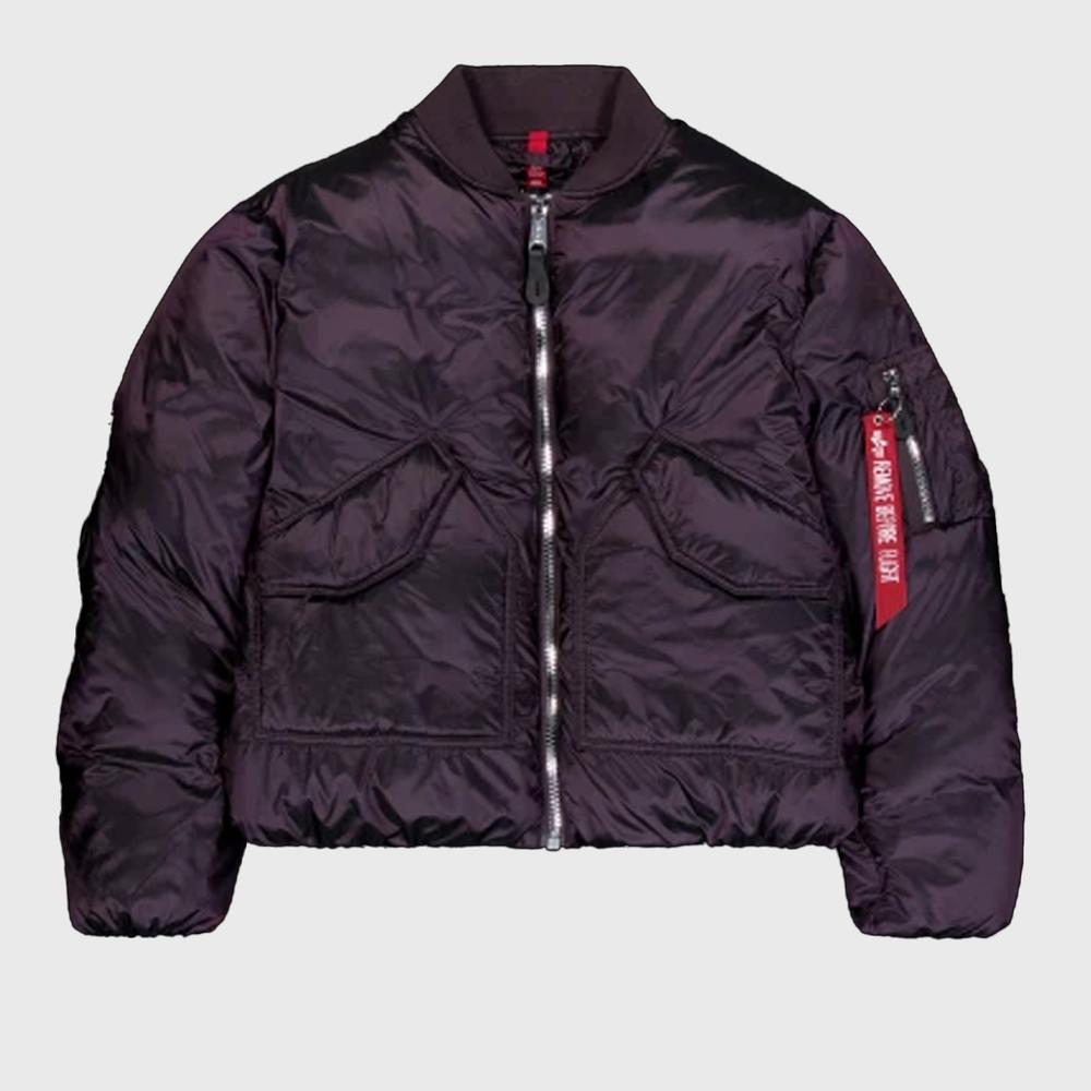 Bunda Alpha Industries MA-1 Padded 148004719 - fialové