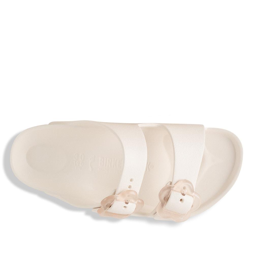 Žabky dětské Birkenstock Arizona Flower Eva Kids 1031291 - béžové