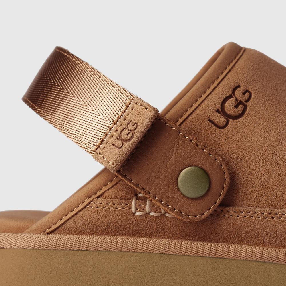 Boty pánské Ugg Goldencoast Clog II 1166915-CHE - hnedé