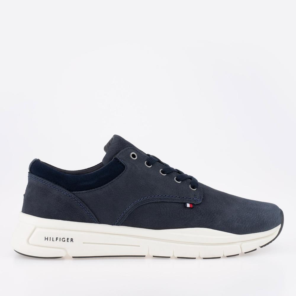Boty Tommy Hilfiger Comfort Leather Hybrid FM0FM04411-DW5 - tmavě modrě