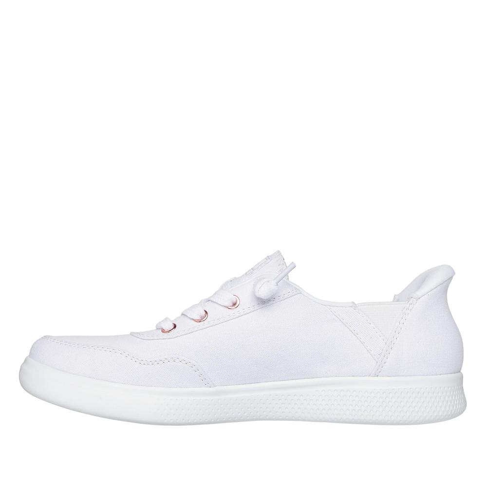 Boty Skechers Slip-ins Bobs Skip Cute B Cute Sweet 114815WHT - bílé