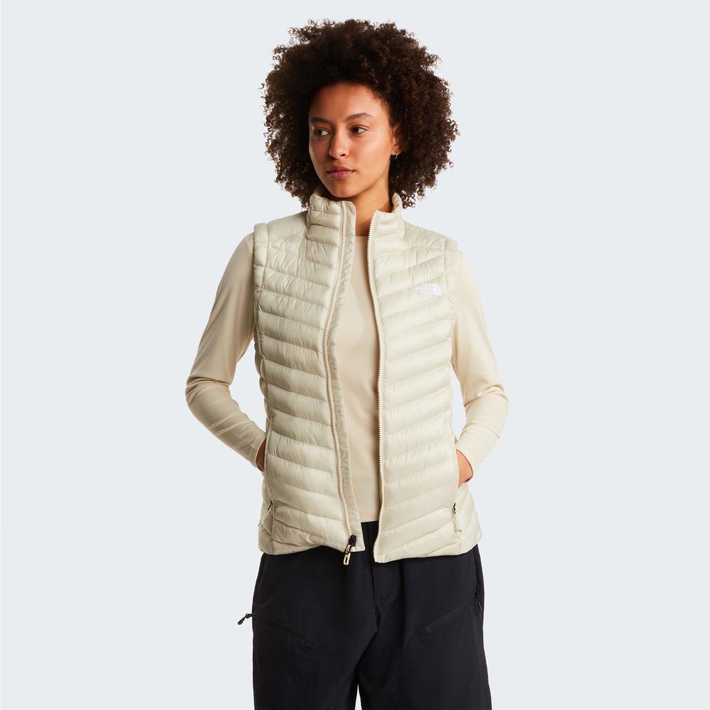Dámská vesta The North Face Huila 0A8DW5DOM1 - béžové