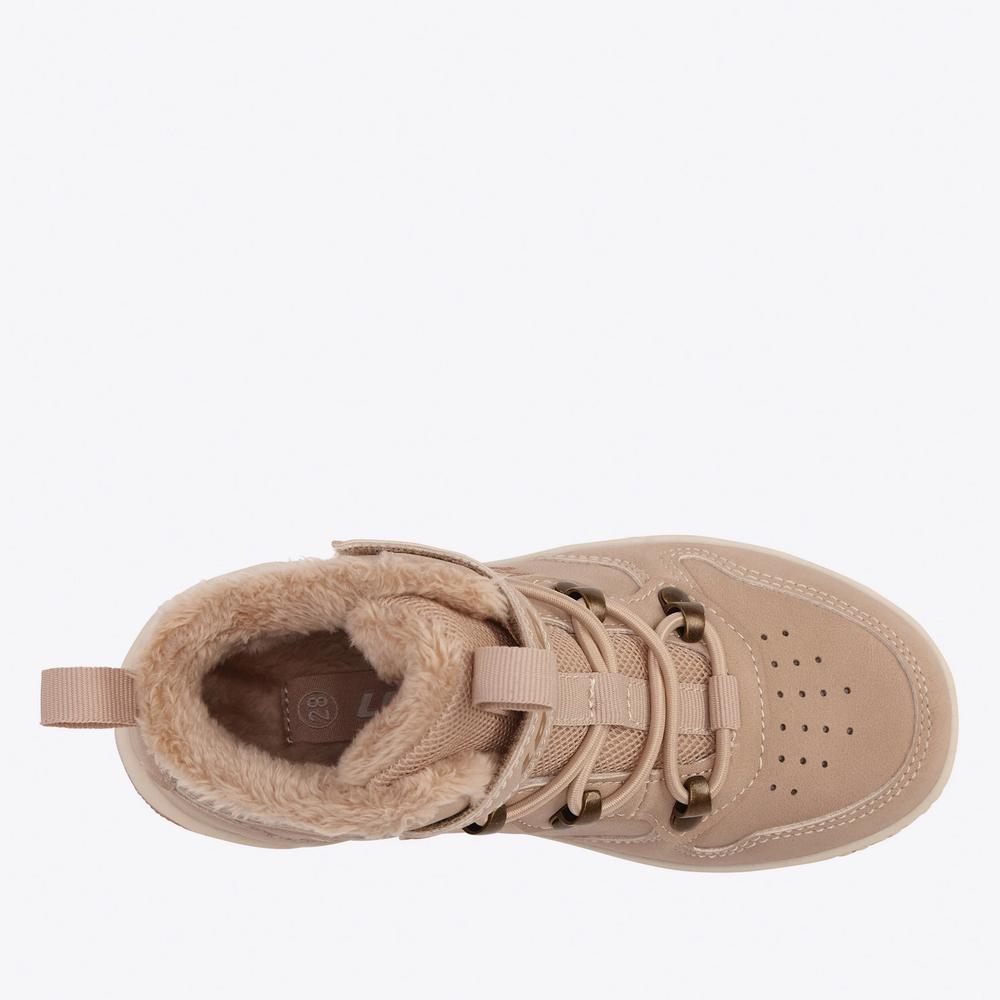 Dětské boty Lotto Jalana Fur 2600600K-2112 - béžové