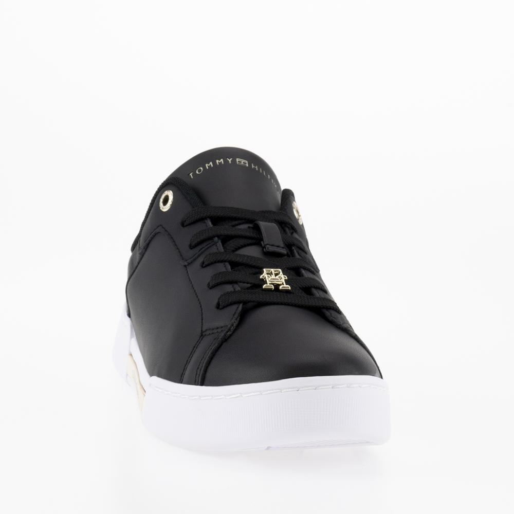 Boty Tommy Hilfiger Court Sneakers FW0FW07116-BDS - černé