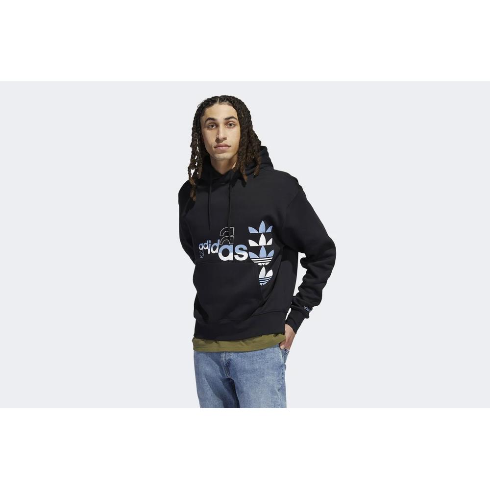 Mikina adidas Originals Logo Play Hoodie H31323 - černé