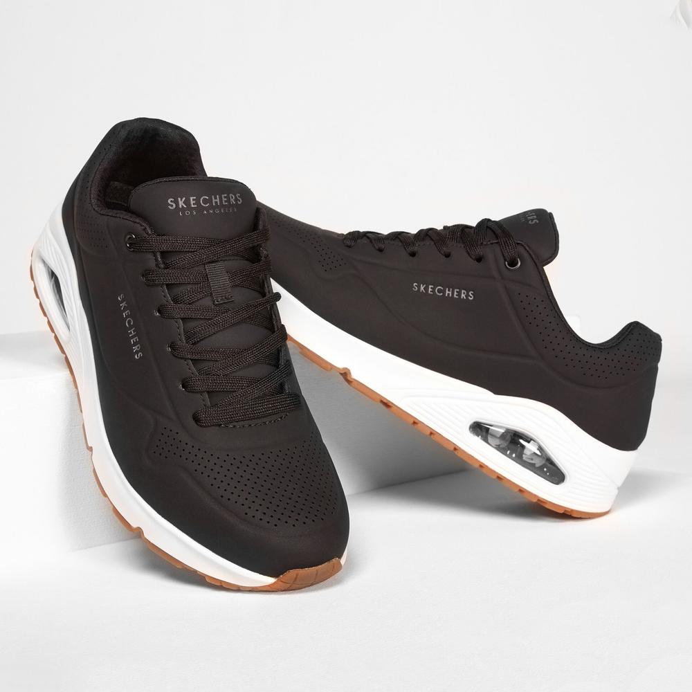 Boty Skechers Uno Stand on Air 52458BLK - černé
