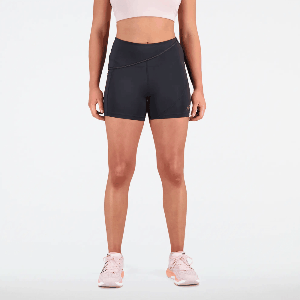 Dámské šortky New Balance WS31289BK - černé