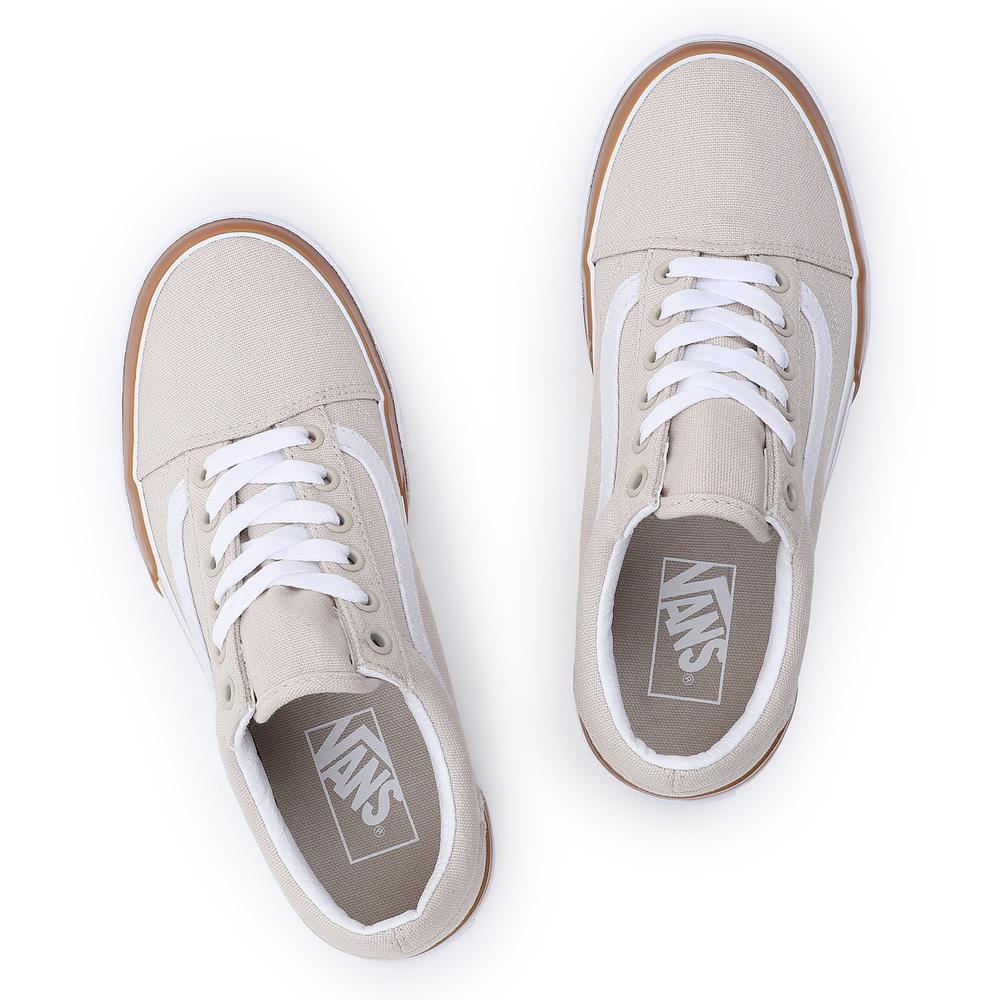 Boty Vans Old Skool Stacked VN0A4U15BLL1 - béžové
