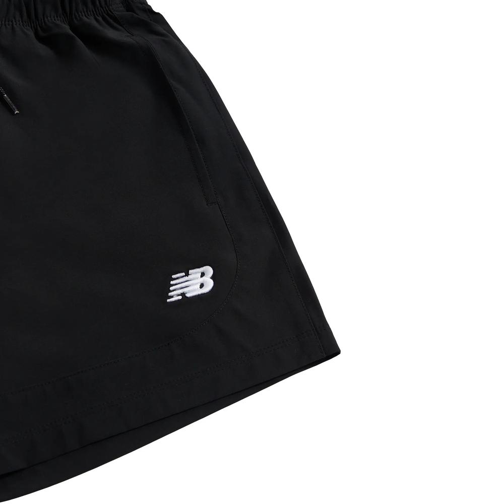 Dětské krátké kalhoty New Balance YB6148O8BK - černé