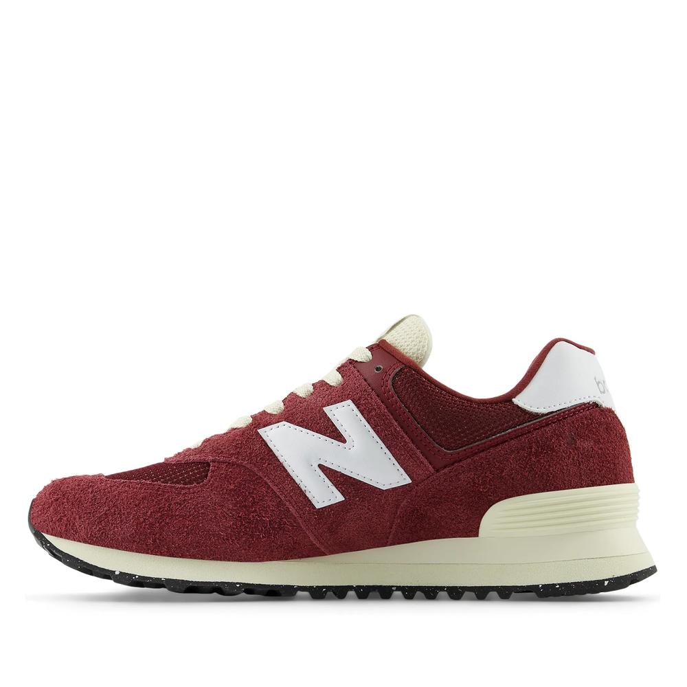Boty unisex New Balance U574RBK – bordové