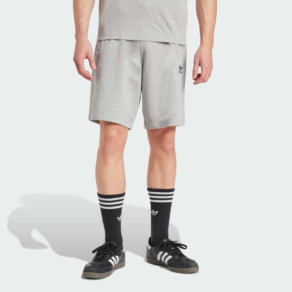 Krátké kalhoty adidas Originals Essentials Trefoil IY8517 - šedivé