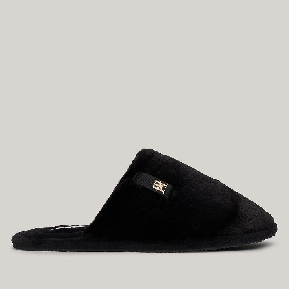 Žabky Tommy Hilfiger Comfort Home Slipper FW0FW08138-BDS - černé