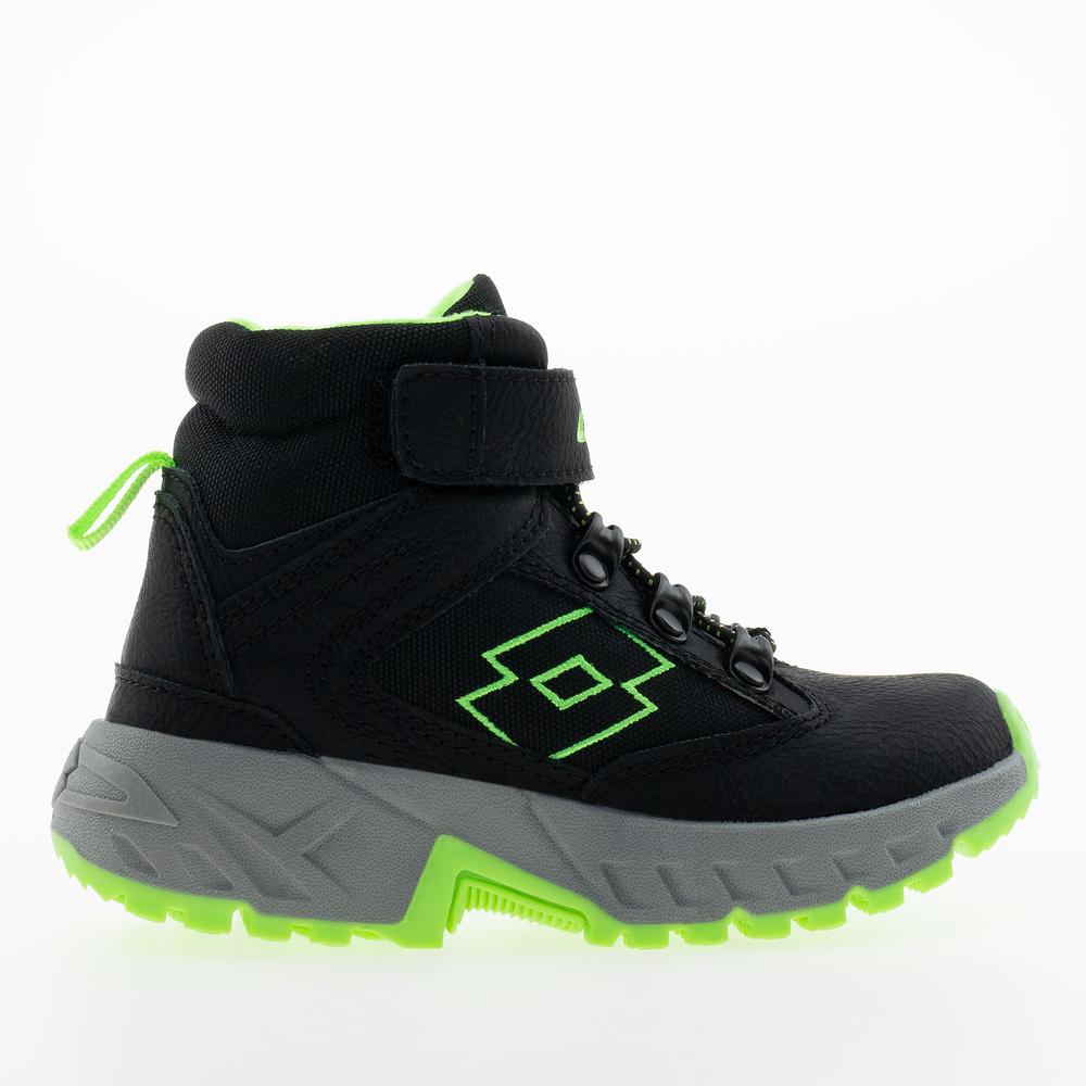 Dětské boty Lotto Woodlark Mid 2600440K-1164 - černé