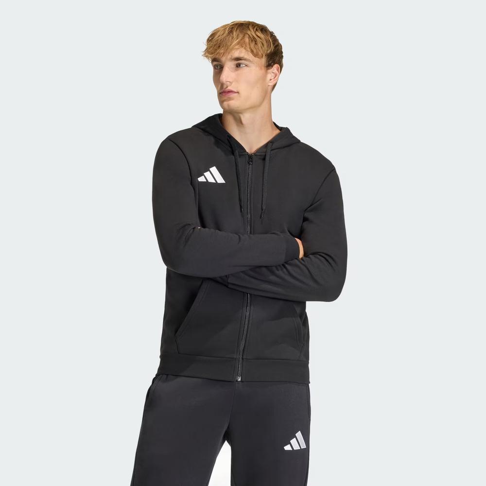 Pánská mikina adidas Entrada26 Full Zip KF5945 - černé
