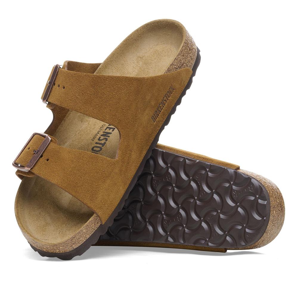 Žabky pánské Birkenstock Arizona 1027082 - hnědé