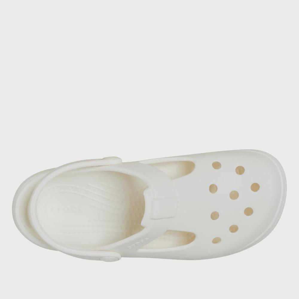 Žabky Crocs Classic Mary Jane Clog 210615-0WV - bílé