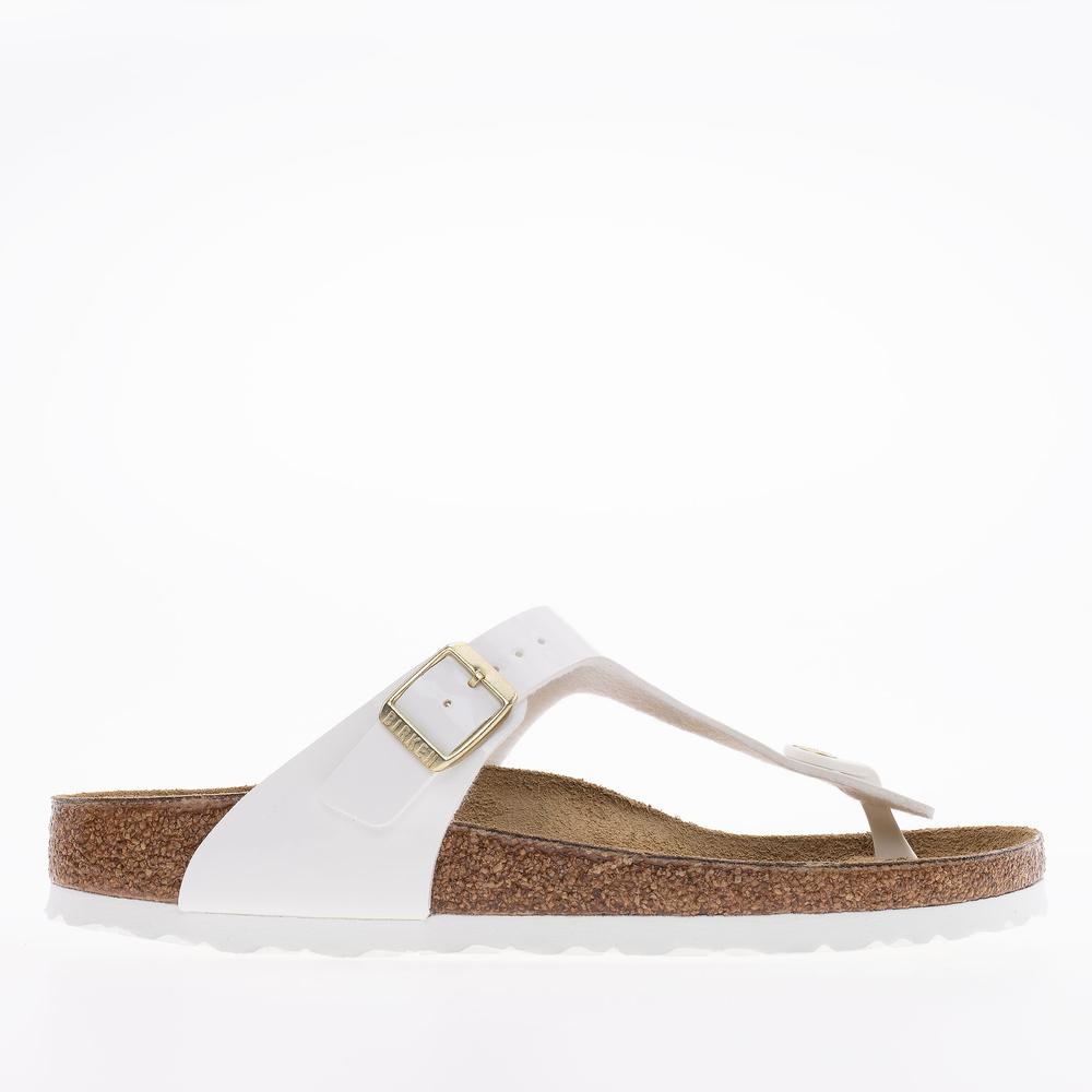 Dámské Žabky Birkenstock Gizeh BF 1005300 - bílé