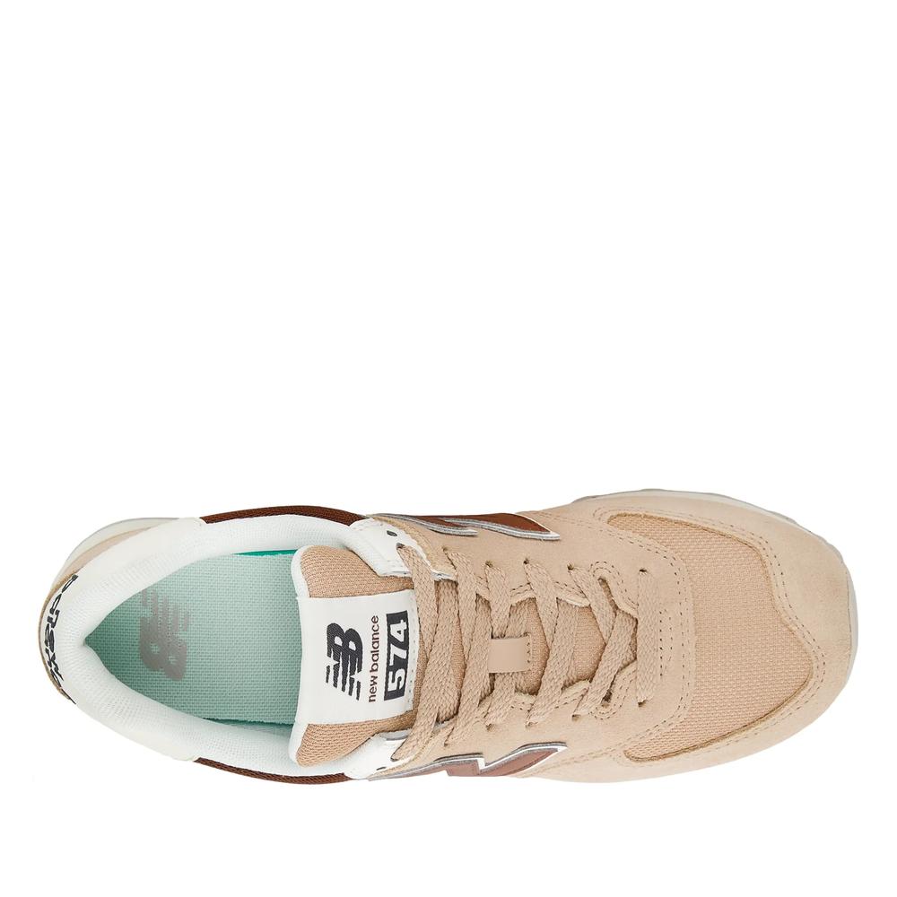 Boty New Balance WL574DO2 - béžové