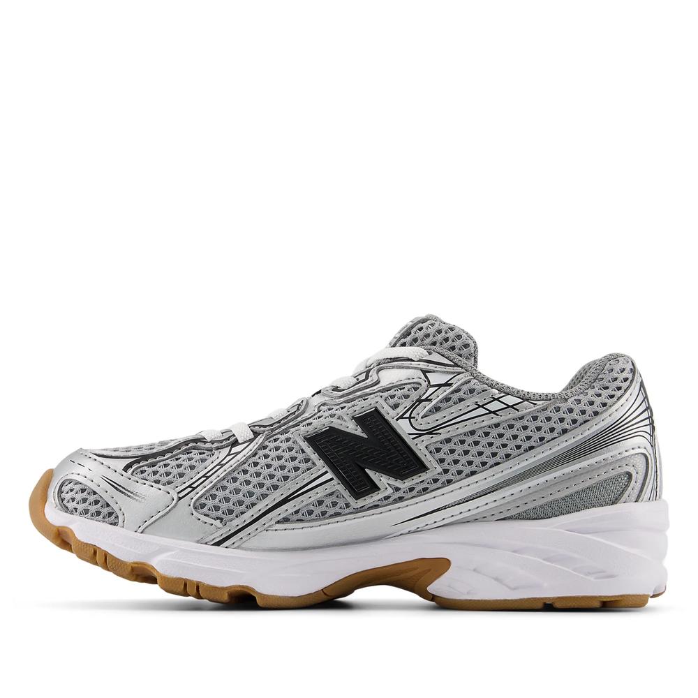 Dětské boty New Balance PZ740GB - šedivé