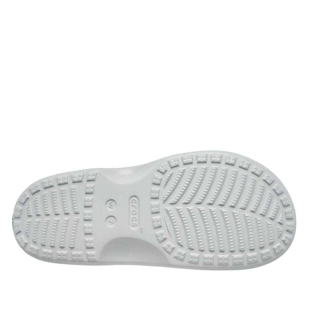 Dámské Crocs Metallic Buckle Saturday 213316-1FT - šedivé