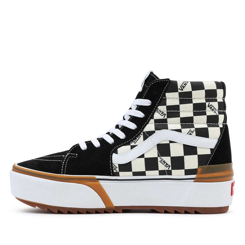 Boty Vans Sk8-Hi Stacked VN0A4BTWVLV1 - černé