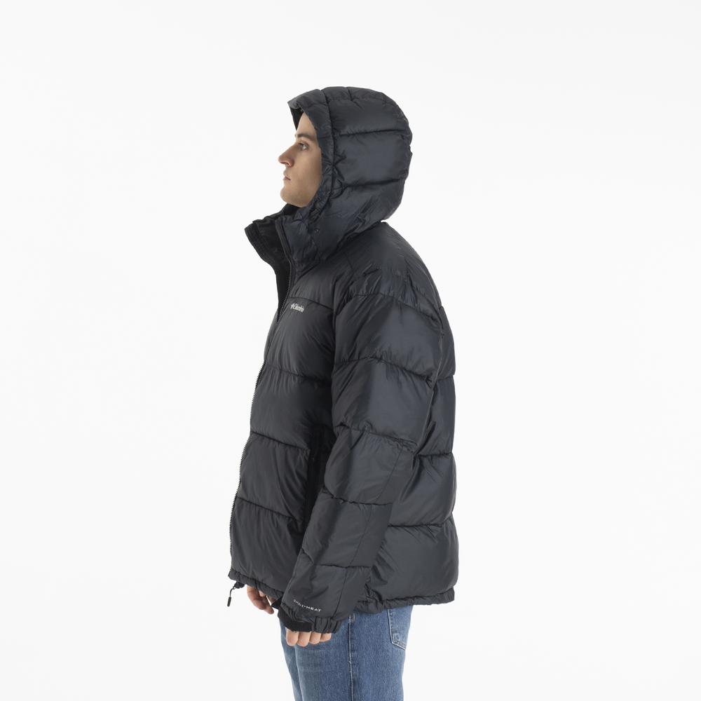 Bunda Columbia Pike Lake II Hooded 2050931012 - černé