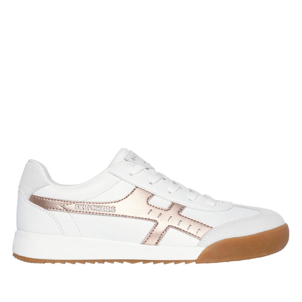 Dámské boty Skechers Zinger Metallic Roads 177500WTRG - bílé
